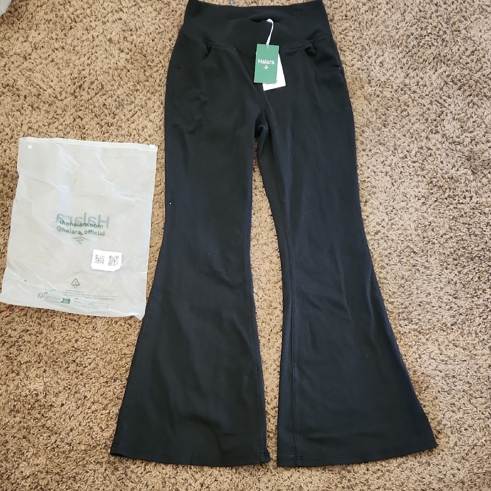 Black Flared Leggings